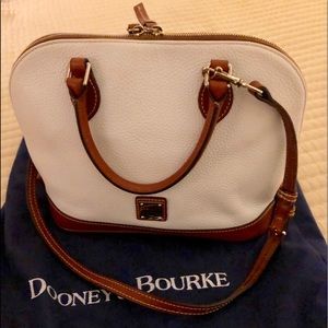 Dooney & Bourke Pebble Grain ZIP Zip Satchel